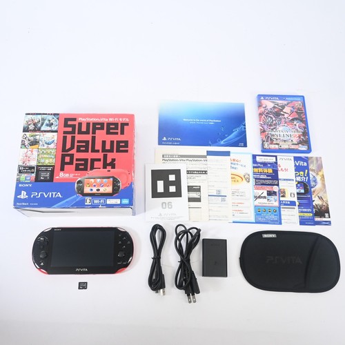 Sony vita pch 2000 rouge - ps,