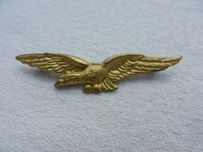 insigne charognard épervier tête gauche armée de l'air française - couleur or