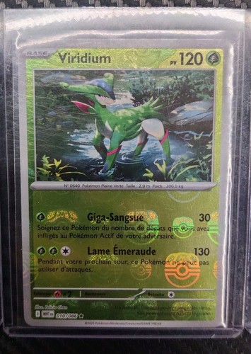 Carte pokémon viridium - pokémon,