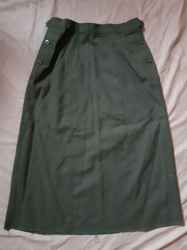 Jupe drap laine wac - jupe,