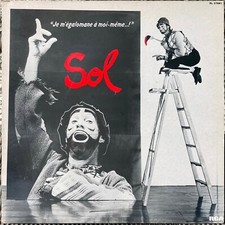 33t Sol - Je m'egalomane a moi meme - DEDICACE - LP