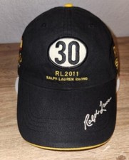 RARE Vintage POLO RALPH LAUREN Racing 2011 Spain Hat Cap Black RL1 Sport Stadium