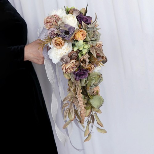 Bouquet mariée bohème - bouquet,
