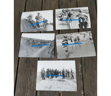 5 PHOTOS ECPA GUERRE D'INDOCHINE TIRAILLEURS MAROCAINS RTM (39)