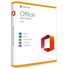 Microsoft Office 2024 Standard version FR 1 PC Win 10 et 11 (format numérique)