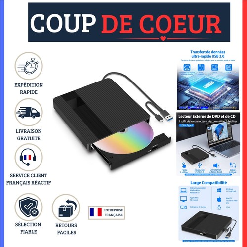Lecteur dvd externe usb 0 - usb, 3.0