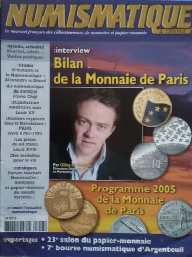 Numismatique change - et,