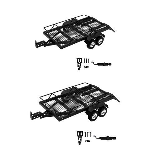 Remorque avec attelage à - rc,
