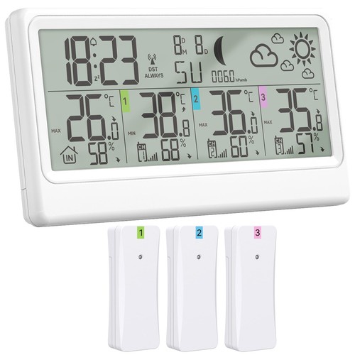 Station météo sans fil avec - sans,