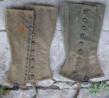 Paire guêtre troupe US  WW2