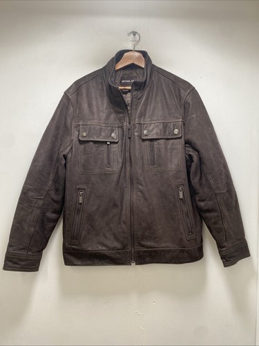 Veste cuir véritable daim - cuir,