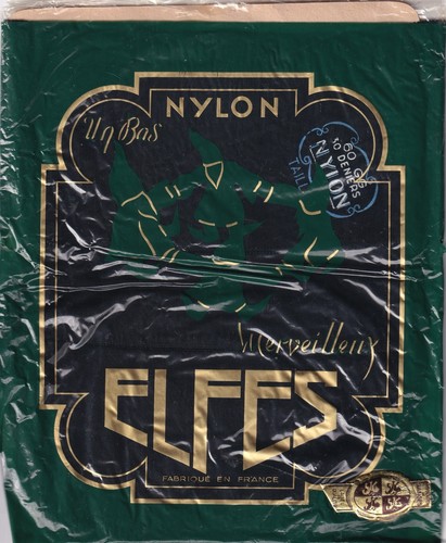 Bas nylon couture elfes d - nylon,