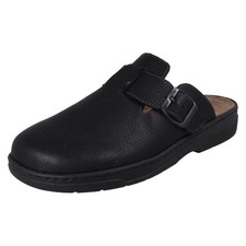 Mules En Cuir Extra Larges
