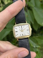 Montre Mécanique Vintage Homme FAVRE LEUBA Rectangulaire