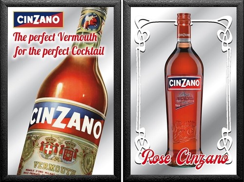 Set spiegelbilder cinzano - spiegelbilder,