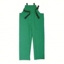 Neuf CONDOR Fr Pluie Tablier Combinaison : PVC,Petit,Vert,73.7cm Inseam,1FAZ7