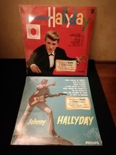 vinyls 25cm  "Johnny Hallyday" 2 vinyls 25 cm réedition Dial ,numeroté