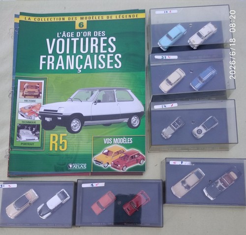 Lot voitures atlas age - 6,