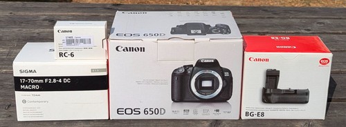 Appareil photo canon - appareil, 650d