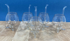 Anciennes pipes à Cognac, alcool, cristal de bohème