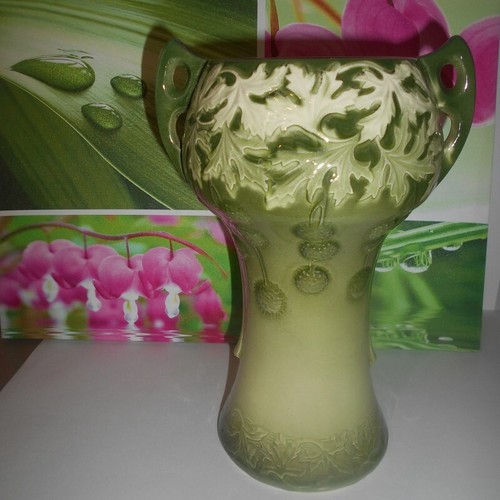 Vase vert art nouveau 1920 - , k