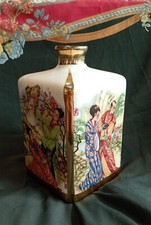 BOUTEILLE FLACON EN PORCELAINE