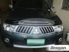 Pare-Buffle Compatible Avec Mitsubishi L200 12-15 Acrylique Transparent Fumé