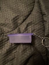 Purple Tupperware Fridgesmart Keychain & Great Barbie Toy & Dollhouse Accessory