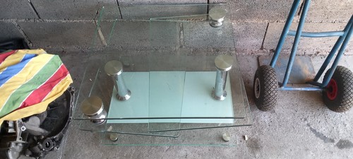 Table basse verre trempé - table, en