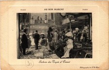 CPA AK PARIS 7e Au Bon Marché