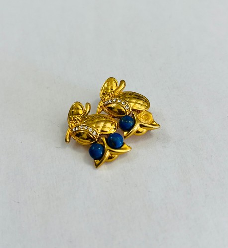 Broche vintage duo hiboux - broche,
