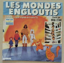 Vinyle 45 Tours Les Mondes Engloutis Bande Originale de la Série TV Mini-Star