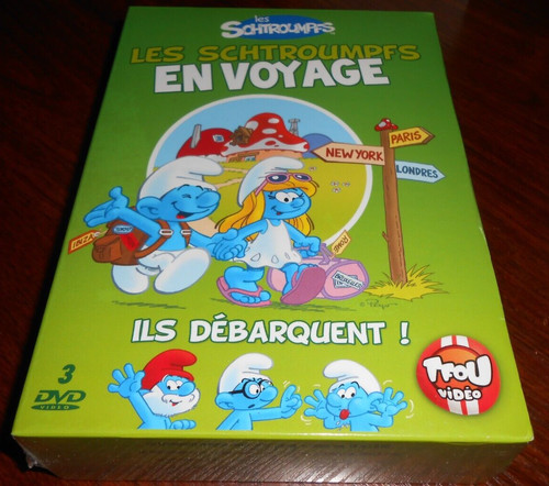 Coffret dvd les schtroumpfs - 3,