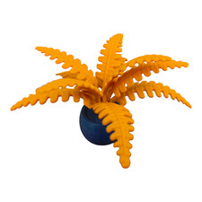sympa  plante fougère  playmobil ( végétation , arbre  , foret , maison   ) 2688