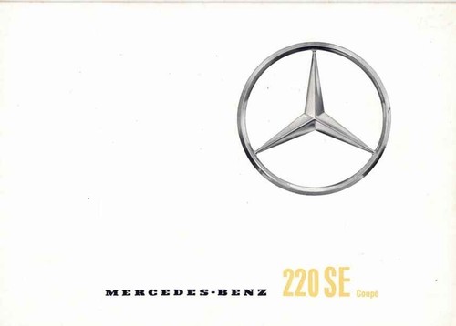 Catalogue brochure mercedes - catalogue,