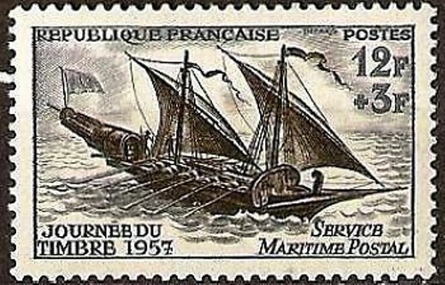 France stamp timbre yvert 1093 - timbre,