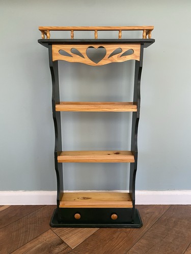 Heart scroll shelf - shelf, unit