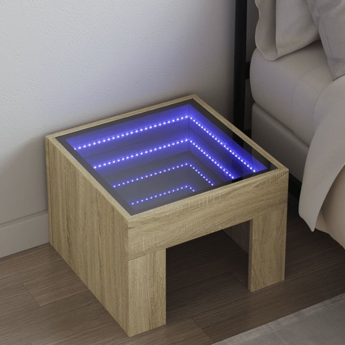 Table chevet avec led - chevet,