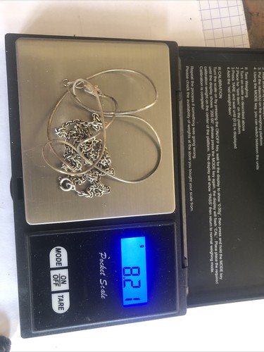 Chaîne collier argent - collier,