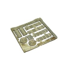 Plaques pour locomotive diesel