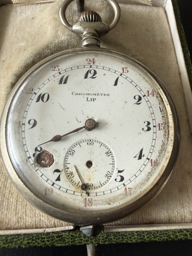 Lip chronometre pocket watch - chronometre,