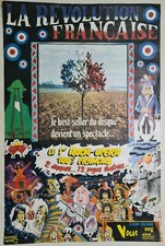 Bernard Monié La révolution française 1973 Affiche Originale Musique Spectacle