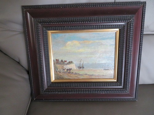 Ancien tableau xix - sur, panneau