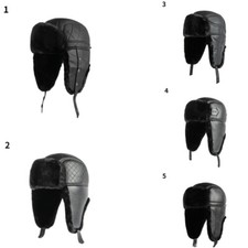 Hommes Fausse Fourrure Chapeau