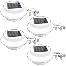 4 Pack Waterproof Solar