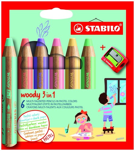 Crayons couleur en 1 - crayons, 3