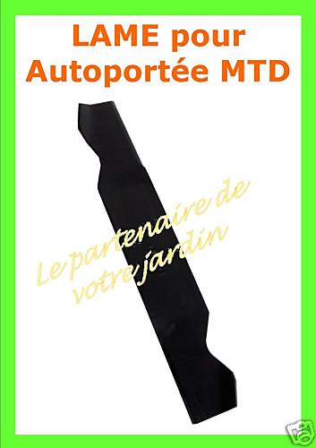 Lame soufflante pour tondeuse - lame,