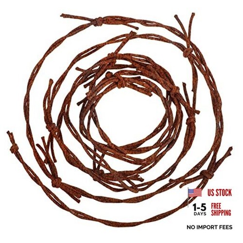 Feet pcs fake rusted barbed - rusted,