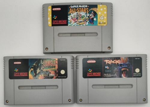 Lot jeux super nintendo - lot,