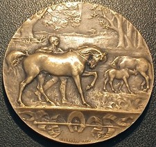 Médaille équestre offert - médaille,